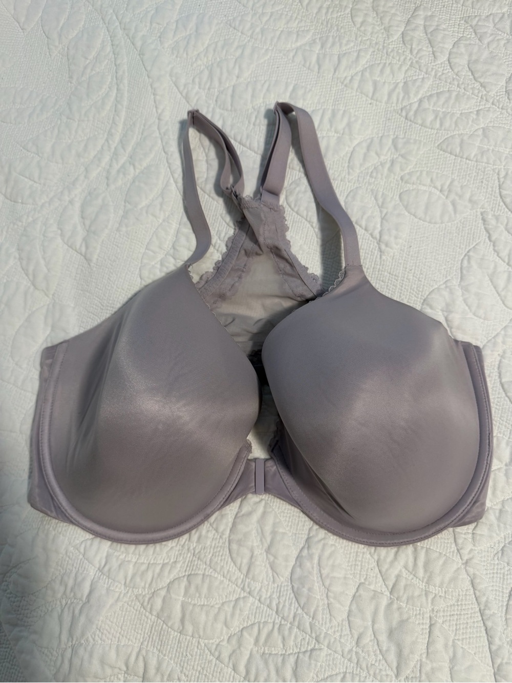 Victoria's Secret Smooth Padded Underwire Bra - Light Lavender Gray